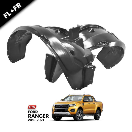 Splash Shield Front LR Plastic Inner Fender Liner For Ford Ranger T6 2016-21 PX
