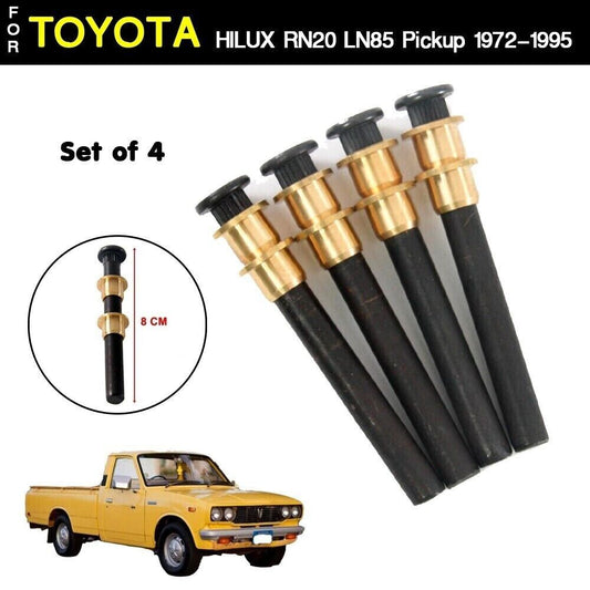 Set4 Door Hinge Pin Bush Kit For 1972-1997 Toyota Hilux RN20 LN40 LN85 Pickup.