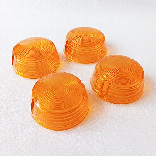 4pcs. Turn Signal Lamp Lens Suzuki A100 A80 AS50 AC50 K125 TS50 TS75 TS90 TC90
