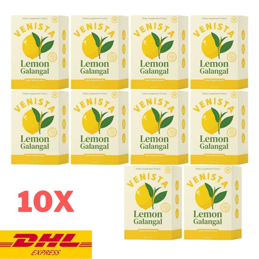 10x Venista Lemon Galangal Clean Help Excretion Hunger Control Diet Supplement