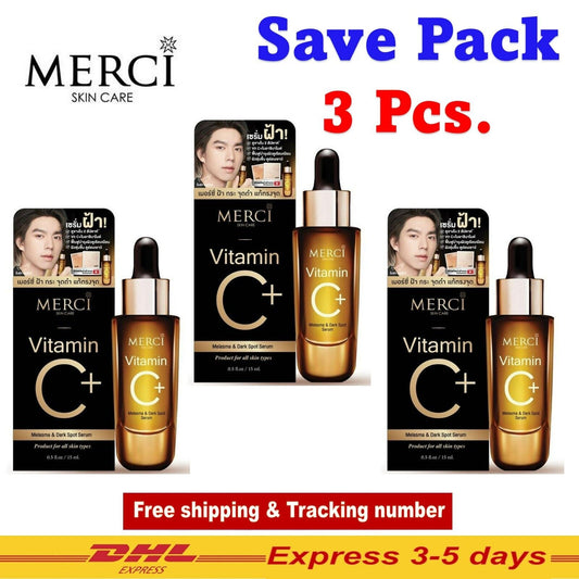 3x Merci Vitamin C Melasma Serum facial products skin nourishment Aura Radiant