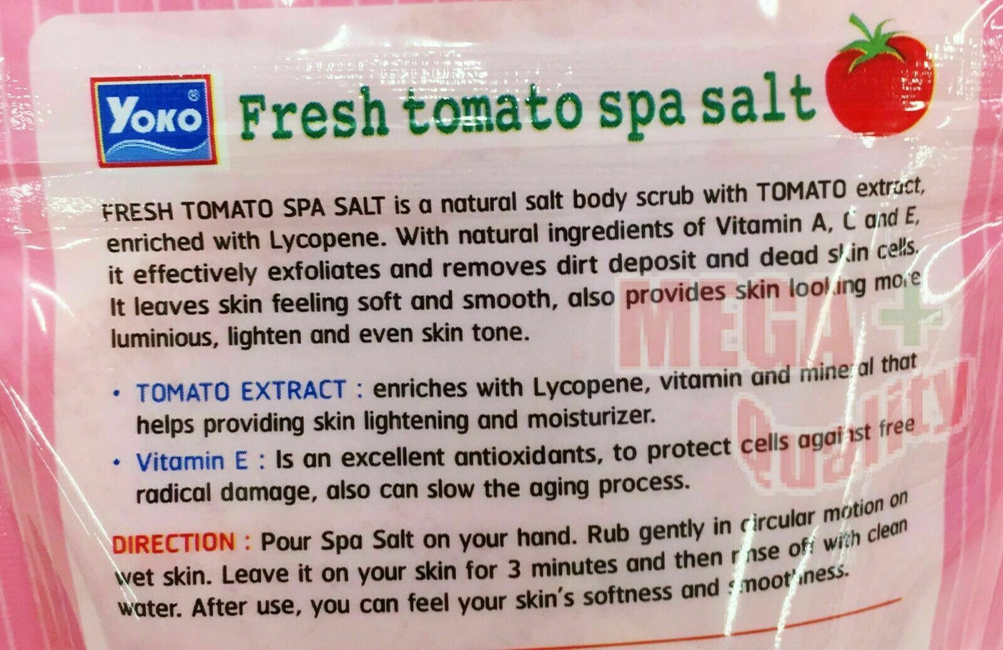 Yoko Fresh Tomato Spa Salt 300 g