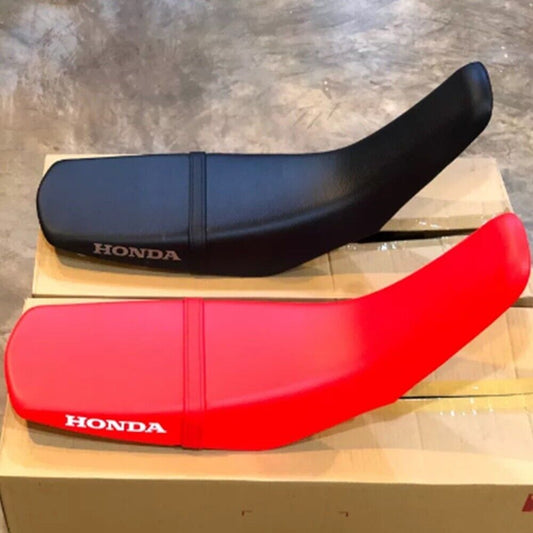 Seat Honda CRF250 M L Rally Leather Genuine Red Black Passenger Motorcycle