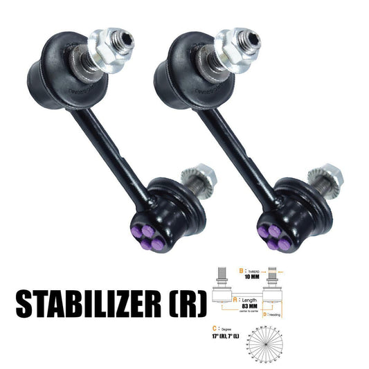 2x Stabilizer Sway Bar Link Rear For HONDA CR-V CRV RE RM 2007-2016