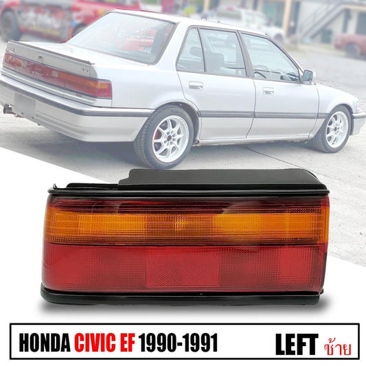 Tail Lamp Rear Light LH Left For Honda Civic EF 1990-1991 Sedan