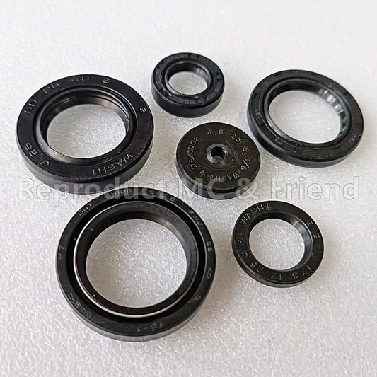 Oil Seal Kit Set (6 pcs.) For Yamaha RXS RX-S RXK RX-K