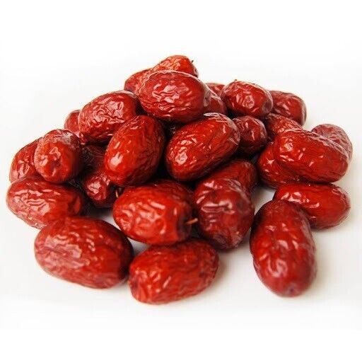 Premium Dried JUJUBA JUJUBE Red Dates Chinese Dates Herb Tea Drink Soup 500g