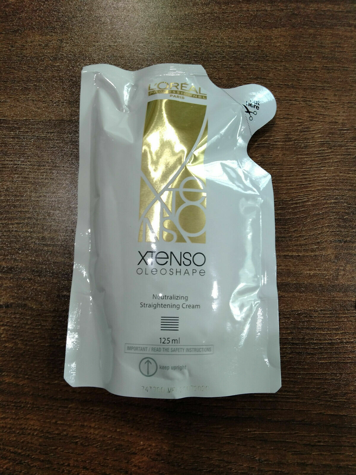 3 x Loreal Pro XTenso Oleoshape Perm Pink Natural Color Hair Straightening Cream