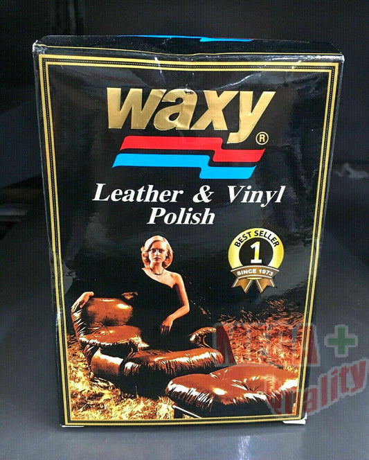 265 ml Waxy Cleaner Care Leather Vinyl Polish UV Protect Car Furniture Console