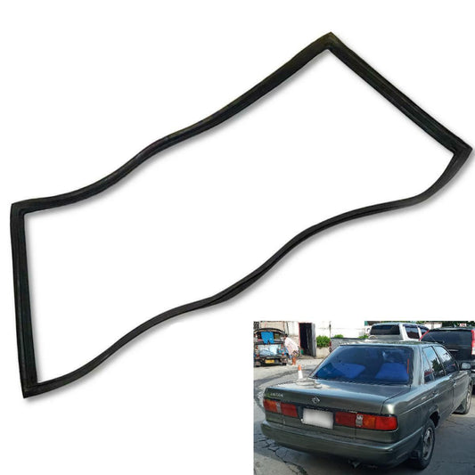 Rear Trunk Lid Rubber Luggage Fit Nissan Sentra Sunny B13 1990-1994 Sedan