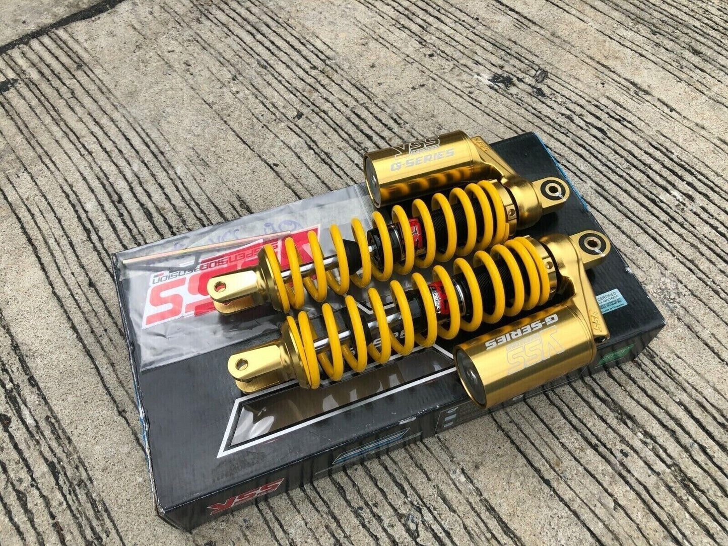 YSS FOR Yamaha Aerox TC302-305T-02-883N G-SERIES GOLD NEW Yellow/BLACK/GOLD