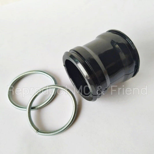 Air Cleaner Connecting Tube Rubber + Band 2 pcs. Fits Honda C200 CA200 C201 CD90