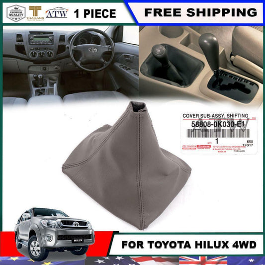 Transfer Case Gear Shift Hole Lever Boot Genuine 04-08 Toyota Hilux Kun2 26 4WD