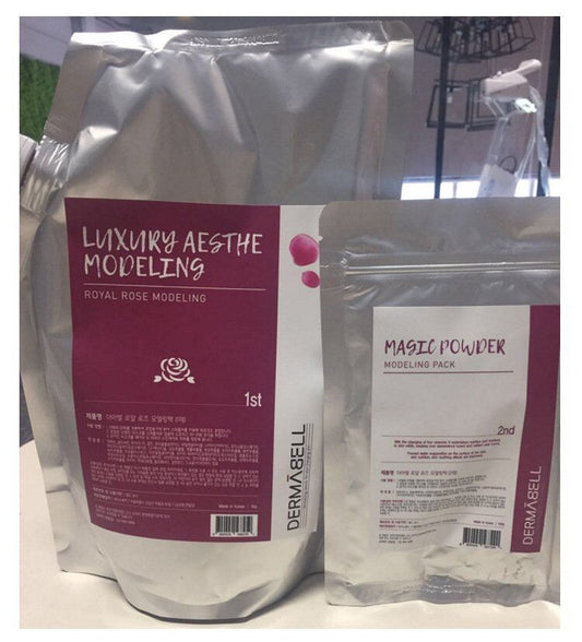 Korea Dermabell Luxury Aesthe Modeling Royal Rose1kg + Masic Powder 100g #ibea