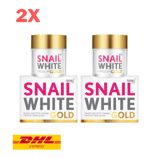 2x Snail White Gold Cream Namu Life Anti-aging Wrinkles Younger Lift Skin 50ml