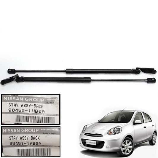 SET GENUINE TAILGATE SLOW DOWN SHOCK STRUT LR FOR NISSAN MARCH MICRA K13 2010-20