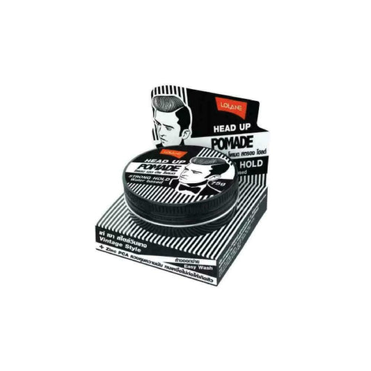 Lolane Head Up Pomade Hair Styling Vintage Style Strong Hold 75 g