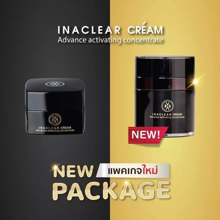 Inaclear Face Cream rejuvenate Skin Healthy Smooth dark spots fade white clear