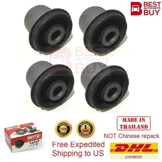 4Pcs Front Upper Control Arm Bushing For Mitsubishi L200 Pickup 4Wd 2005-2010