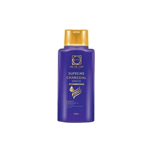 LAE SA LUAY Supreme Charcoal Keratin Smooth Shampoo 200 g moisture