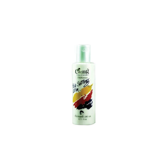 Caring Hair Setting Lotion Green 240 ml 8.11 fl oz look natural