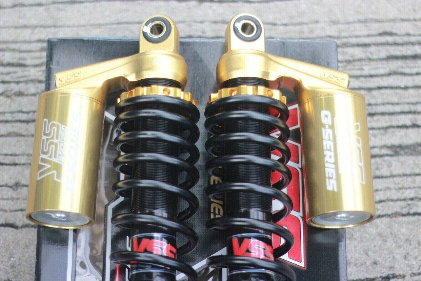 YSS Shock Absorber Adjustable G-Series Gold Edition Black YAMAHA X-MAX 300