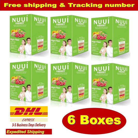 6x NUUI CTP Fiberry Dietary Weight Loss Health Detox Fat Diet Slim Block Burn