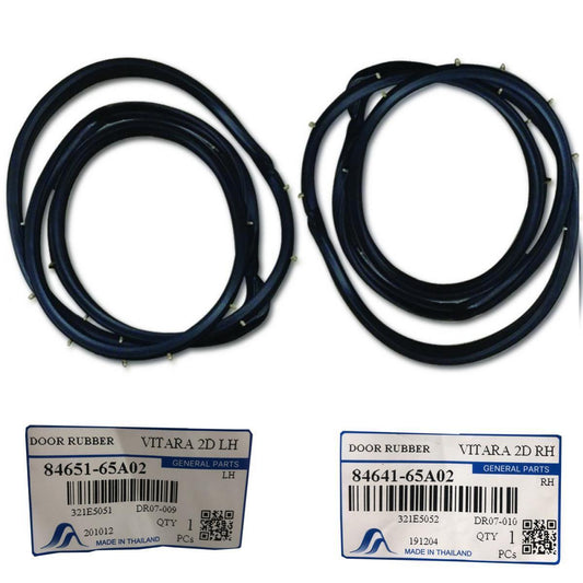 2 Door Rubber Seal Weatherstrip For Suzuki Sidekick Vitara Escudo SE416 JX JS JA