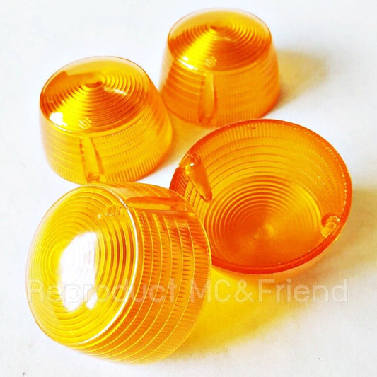Suzuki TS50 TS75 TS100 TS125 TS250 TS185 TS400 T125R Winker Signal Lens Set 4pcs