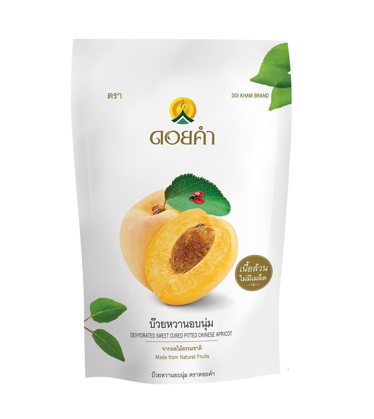 Doi Kham Fruit Dehydrated Snack Delicious taste no color artificial flavor added