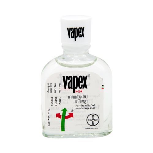 Vapex Inhaler Relief HR Nasal Congestion Headache Relaxing 5 ml.
