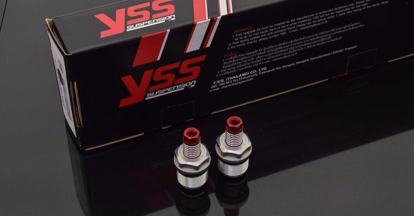 YSS FRONT FORK UPGRADE KIT FOR KAWASAKI ZX6R 2019 Y-FCM38-KIT-02-002