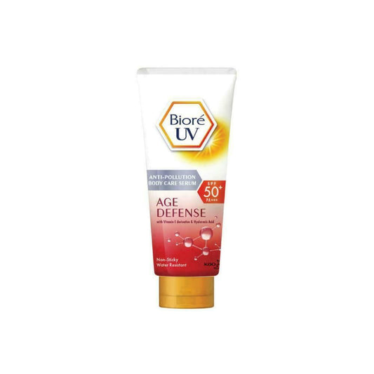 Biore UV Anti-Pollution Body Car Serum Age Defense SPF50+ PA+++ 50 ml