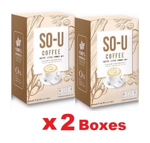 2x SO U Coffee Weight Control Speed Up Metabolism Help Excretion Burn Halal