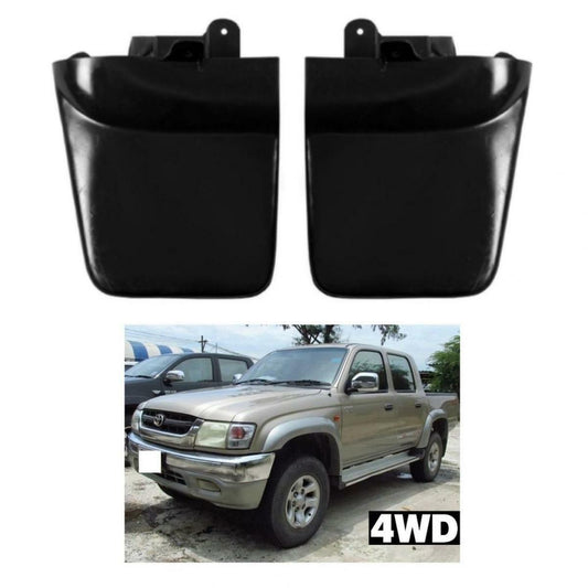 Pair Rear Mud Flap Splash Guard Rubber For 2002-2004 Toyota Hilux 4Wd pickup