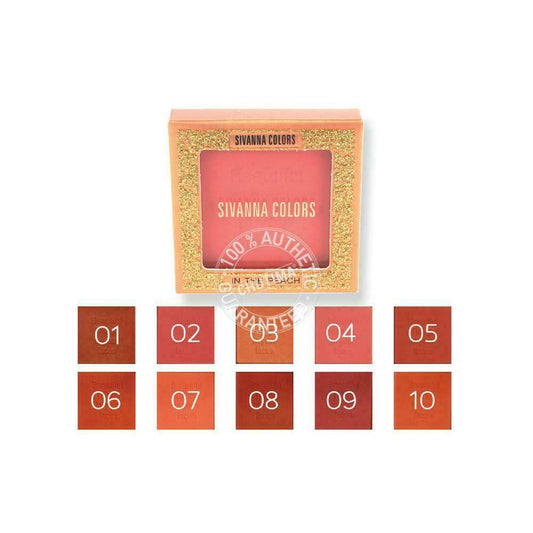 SIVANNA COLORS In The Peach Pro Cheek HF6038 #07 10 g 0.35 oz smooth texture