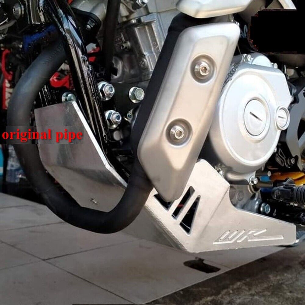 Yamaha WR155R Engine Guard Skid Plate Aluminium Motorcycle Parts Original pipe