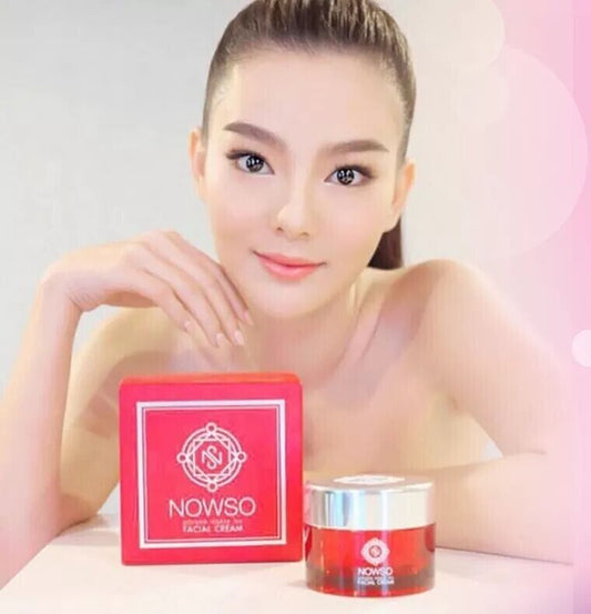 NOWSO Golden Horse Oil Cream Skin rejuvenation tighten pores wrinkles dullness