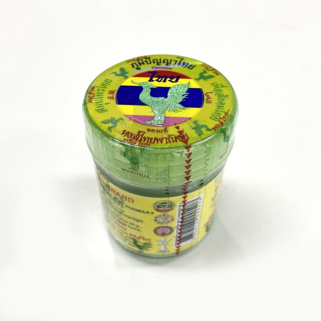 6x HONG THAI Traditional Herbal Inhaler Traditional Natural Aroma Dizziness 40g