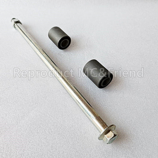 Rear Swingarm Pivot Bolt Axle & Bushing For Honda CB100 CB125S CG110 CG125 JX125