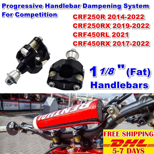 Progressive Handlebar Dampening System For Honda Crf250 R RX 450 RL RX Crf 1P