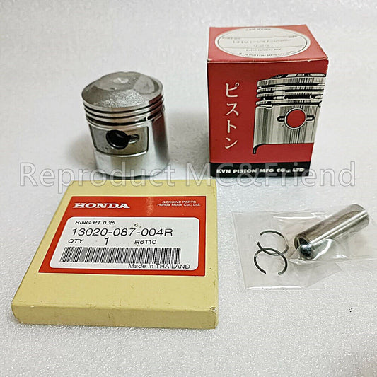 Piston + Ring + Pin OS 0.25 47.25mm For Honda C70 CD70 CL70 CT70 SL70 ST70 XL70