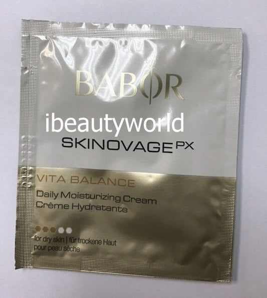 4pcs x Babor Skinovage PX Vital Balance Daily Moisturizing Cream Sample #ibea