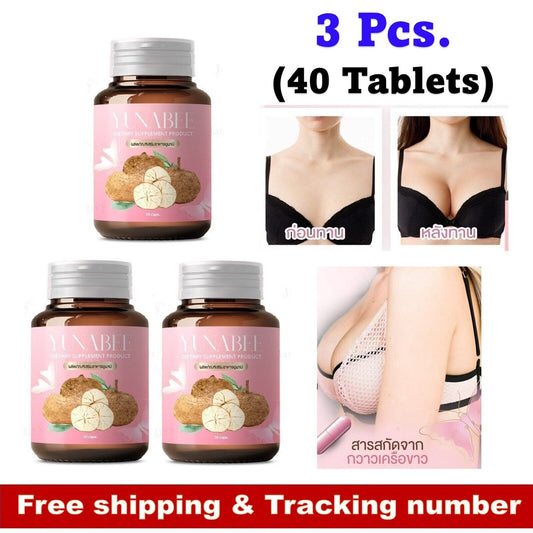 3 X YUNABEE Pueraria Mirifica Dietary Supplement for women 90capsules