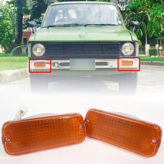 Amber Front Indicator Light Bumper Lamp Fits Toyota Pickup 1978-1983 RN30 RN36