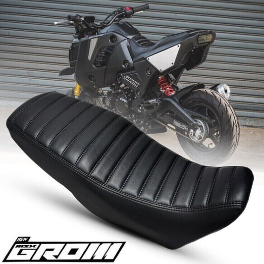 Black stitch replacement seat pad fit for honda grom 125 msx 2021-2023