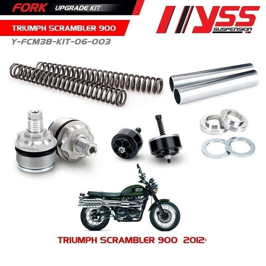 YSS FRONT FORK UPGRADE KIT FOR TRIUMPH SCRAMBLER 900 2012