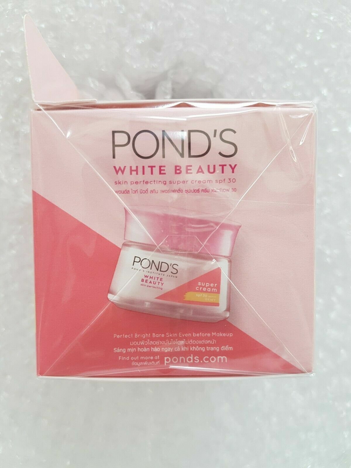 2x POND s WHITE BEAUTY WhitePlus Serum Day Cream Vitamin B3, C, E SPF30 PA 50g