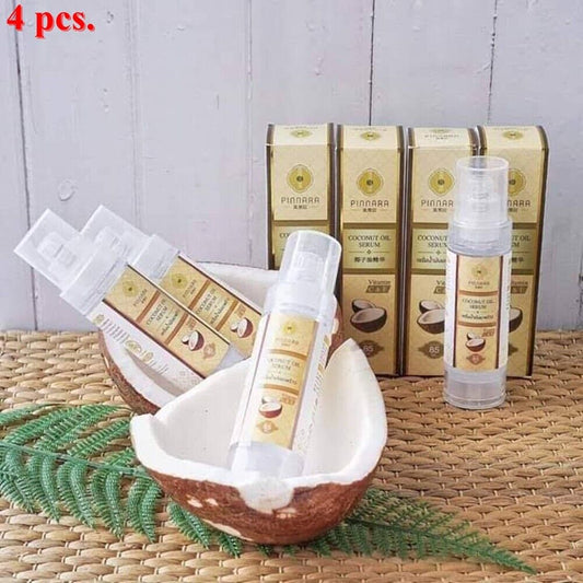 Coconut Oil Serum Nature Skin Face VitaminE Stretch Marks Hair Body 85 mlx 4 pcs