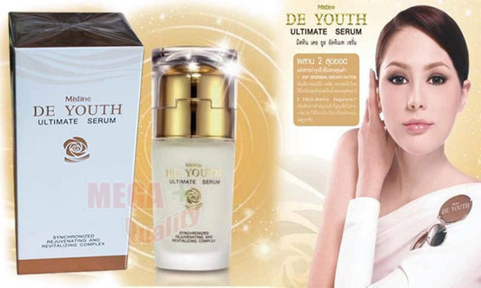 DE YOUTH ULTIMATE SERUM by Mistine All Skin Brightening Wrink Synchronize 30ml
